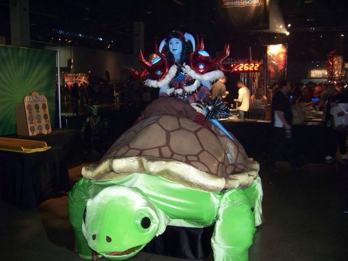 Fauteuil roulant... version tortue