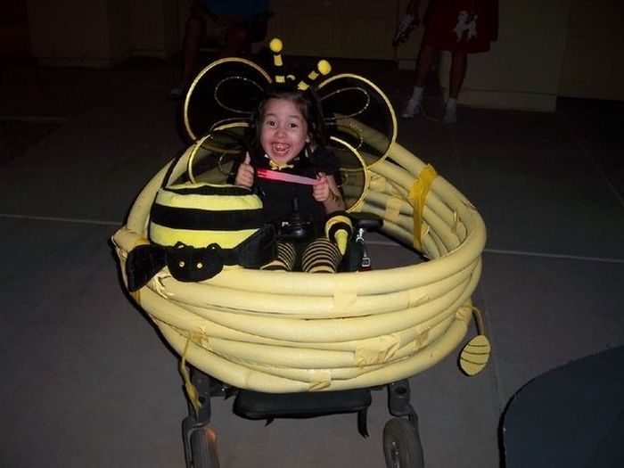 Fauteuil roulant... version les abeilles en folie