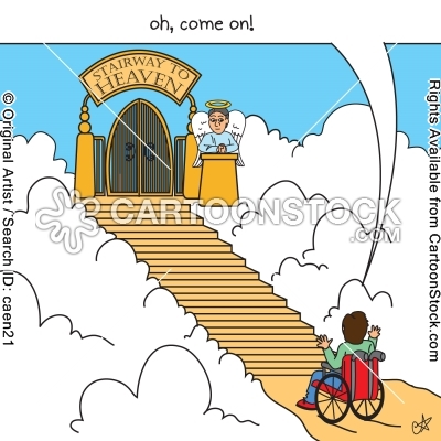 Stairway to heaveen... Sorry, no other access available