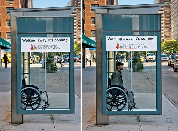 Walking away.It's Coming. Projet publicitaire