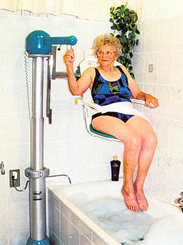 Système élévateur pour la douche, un parmi tant d'autres