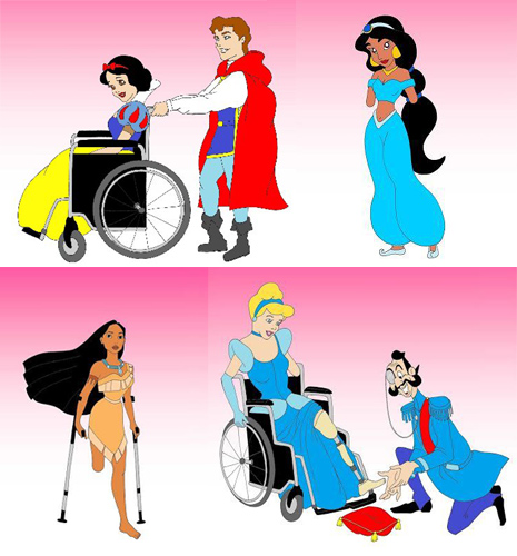 Princesses With Disabilities Disney Princesses With Disabilities