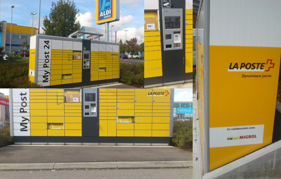 Exemple d'une borne MyPost24 à Renens - Prilly et Bussigny... et complètement inaccessible ! Exemple d'une borne MyPost24 à Renens - Prilly et Bussigny... et complètement inaccessible !