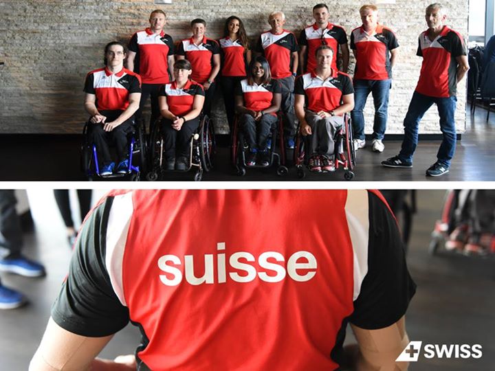 L'quipe de Suisse paralympique
