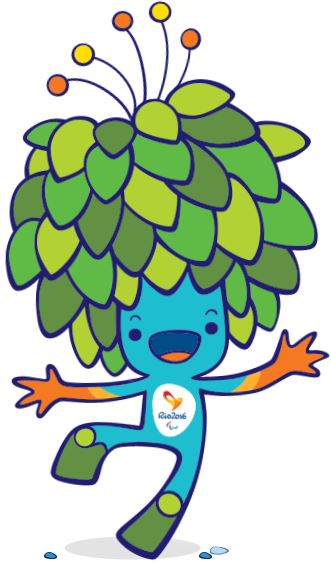 Mascotte officielle des jeux paralympiques de Rio 2016